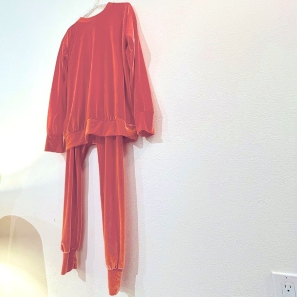 𝅺💫host Pick💫 Laina Rauma SET SMALL LOUNGESUIT velour leisure lounge sweatsuit - Picture 10 of 15